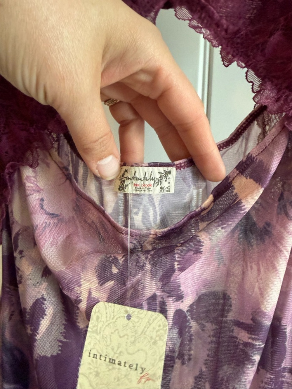 NWT Free People Intimately Suddenly Fine maxi slip, size S - Picture 5 of 6